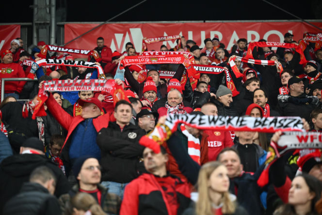 Widzew Łódź - Lech Poznań: Zdjęcia kibiców i zawodników z meczu 24. kolejki PKO BP Ekstraklasy