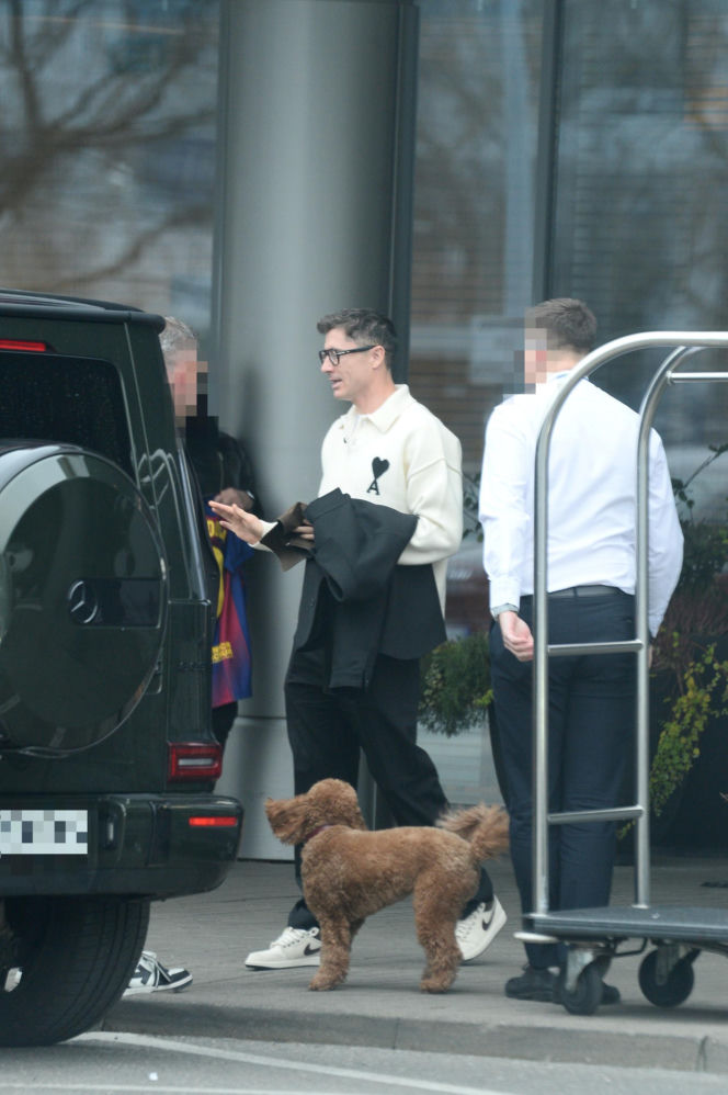 Lewandowscy przylecieli do Polski na święta