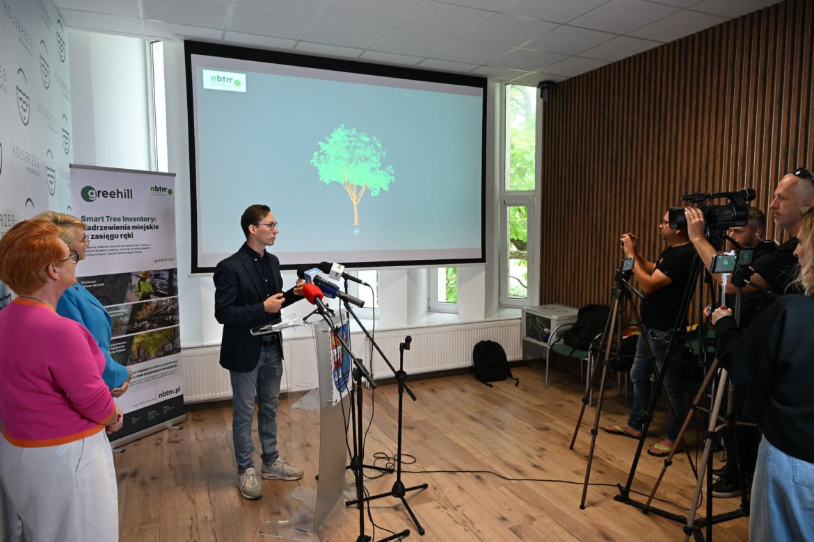 Cyfrowa inwentaryzacja drzew w Kołobrzegu