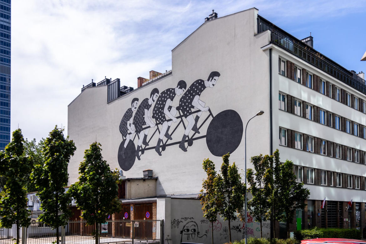 Murale w Warszawie