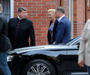 Prezydent wrócił do żony Andrzej Duda Agata Duda