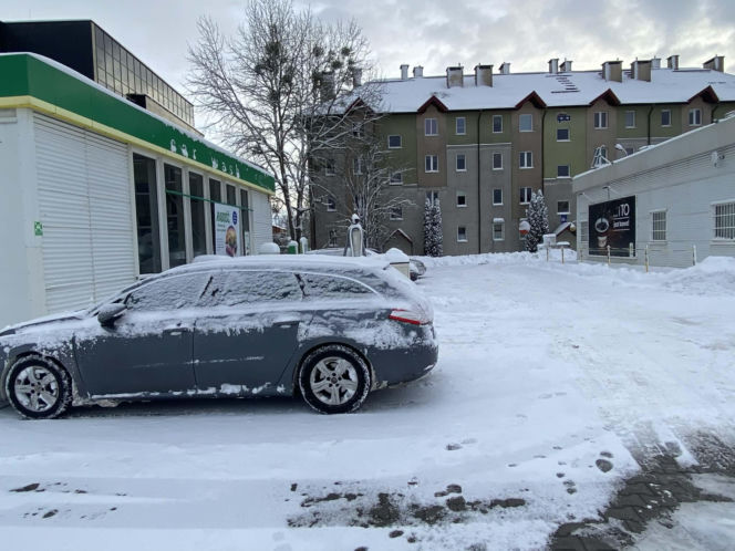 Zima w Olsztynie - 31 grudnia 2025