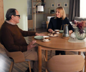 Barwy szczęścia, odc. 3344. Jerzy  (Bronisław Wrocławski), Wanda (Maja Barełkowska)