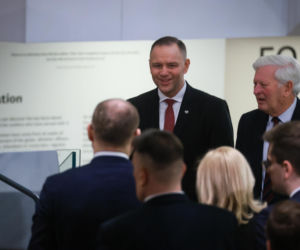 Karol Nawrocki w National Army Museum