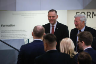 Karol Nawrocki w National Army Museum