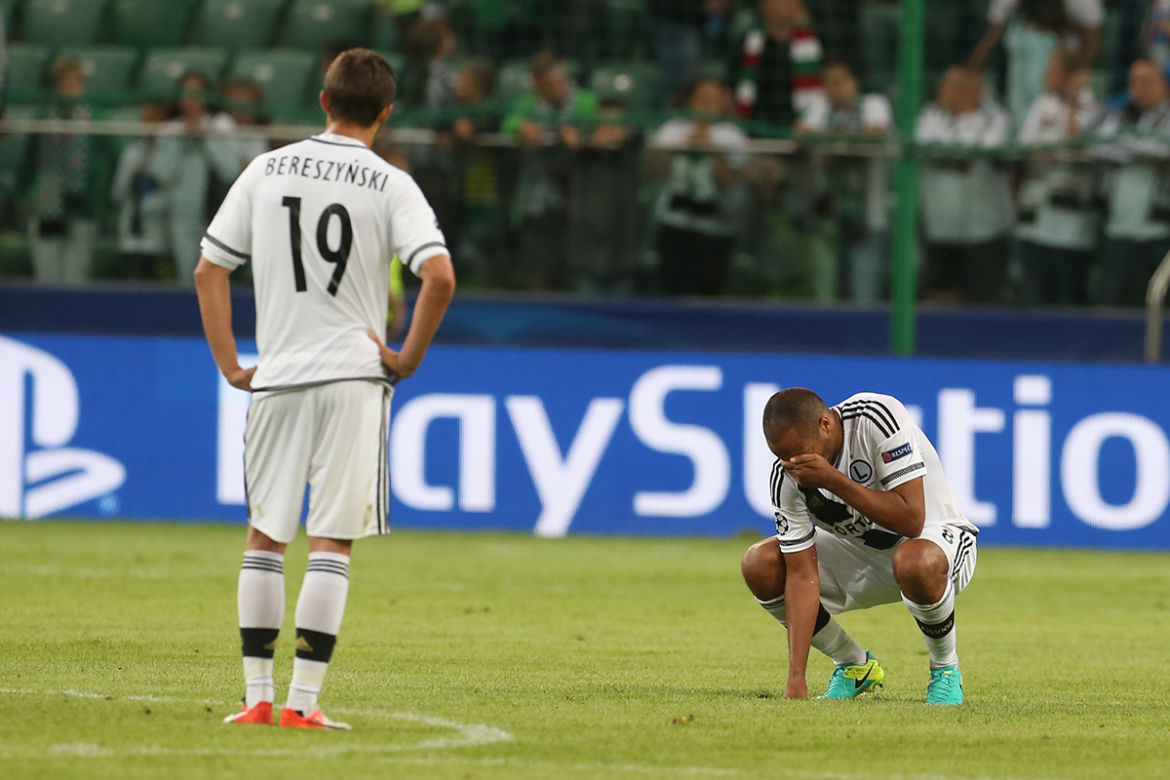 Mecz Ligi Mistrzów Legia Warszawa Borussia Dortmund 0:6