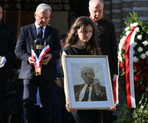 Dominika Wielowieyska pożegnała ojca