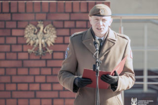 Zmiana dowódcy w 42 Batalionie Lekkiej Piechoty w Morągu