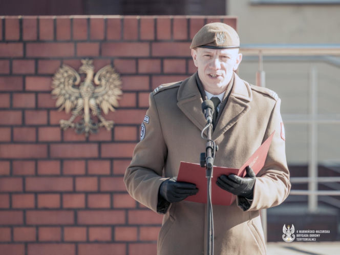 Zmiana dowódcy w 42 Batalionie Lekkiej Piechoty w Morągu