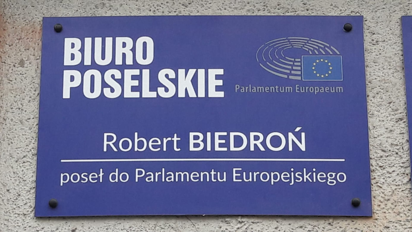 Otwarcie biura poselskiego Roberta Biedronia, Joanny Senyszyn i Marka Rutki w Słupsku