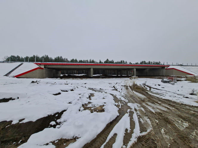 Postępy na budowie A2 Siedlce - Biała Podlaska