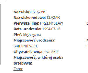 ŚLĄZAK PRZEMYSŁAW