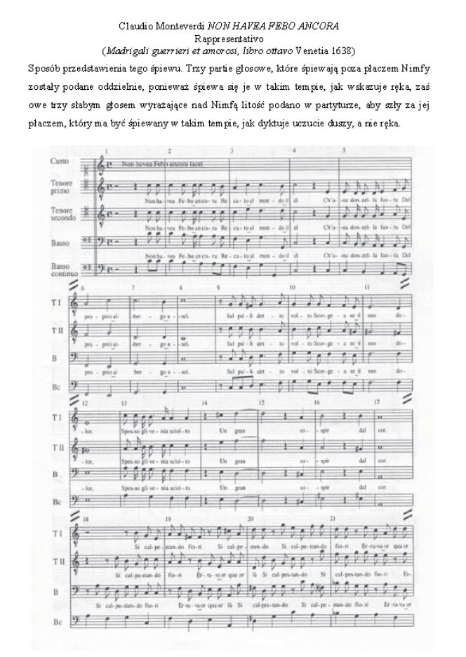 Historia muzyki matura