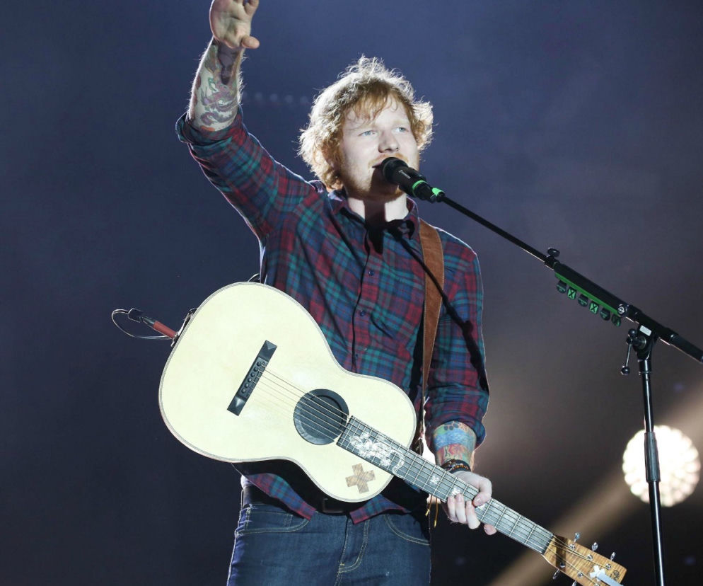 Ed Sheeran ogłasza daty i miejsca koncertów w Europie 2017