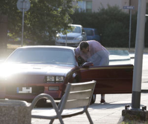 Artur Dziambor walczy na parkiecie