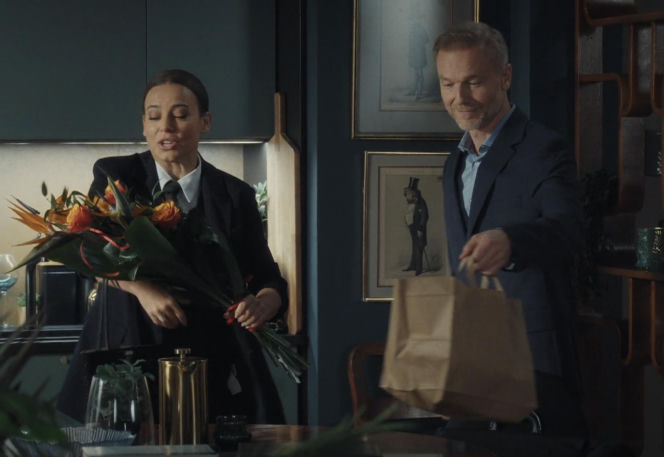 M jak miłość, odcinek 1912. Magda (Anna Mucha), Andrzej Budzyński (Krystian Wieczorek)