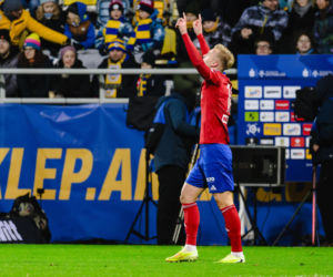 Arka Gdynia - Raków Częstochowa, zdjęcia kibiców i piłkarzy z meczu 17. kolejki PKO BP Ekstraklasy