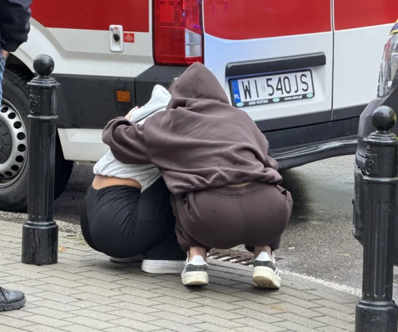 Warszawa. Pracownik szkoły obezwładnił napastniczkę!