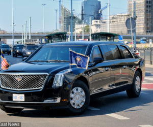 Cadillac One w Warszawie. Wizyta wiceprezydenta Stanów Zjednoczonych Michaela Pence’a w Polsce