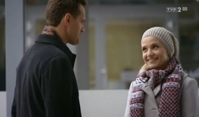 M jak MIŁOŚĆ odc. 982. Małgosia (Joanna Koroniewska), Michał Łagoda (Paweł Okraska)