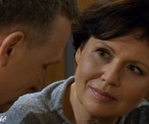M jak miłość odcinek 1231. Marysia (Małgorzata Pieńkowska), Artur Rogowski (Robert Moskwa)