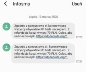 Koronawirus: Pojawiają się nowe oszusztwa