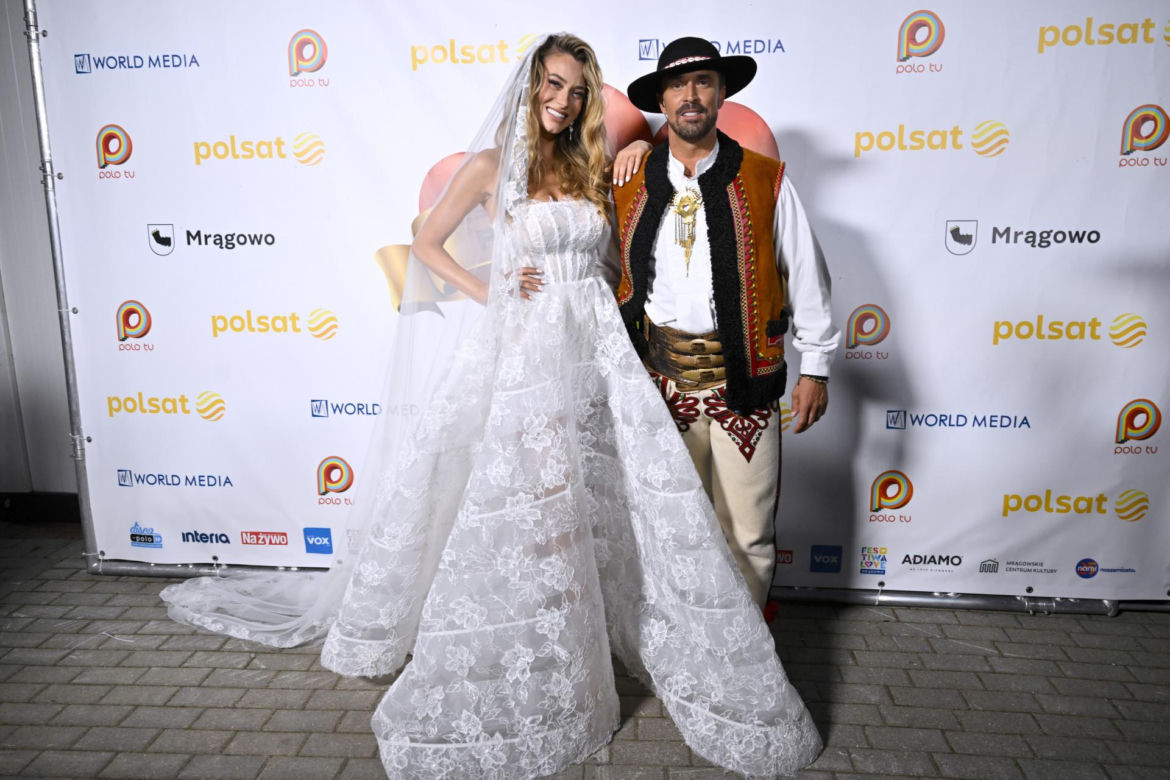 Marcelina Zawadzka zachwyciła w białej sukni. Koronkowa kreacja skradła show