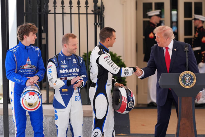 Trump zaprasza na wyścigi IndyCar na zwieńczenie obchodów rocznicowych w Waszyngtonie