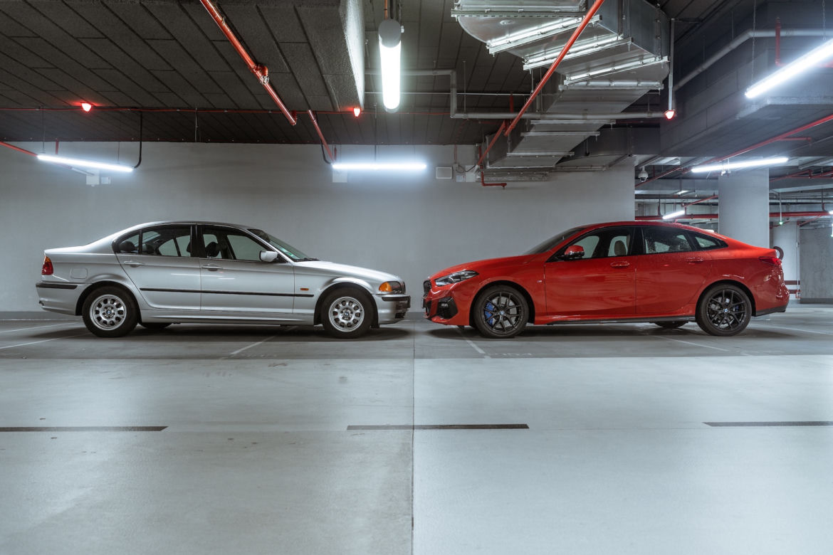 BMW serii 2 F44 vs BMW serii 3 E46