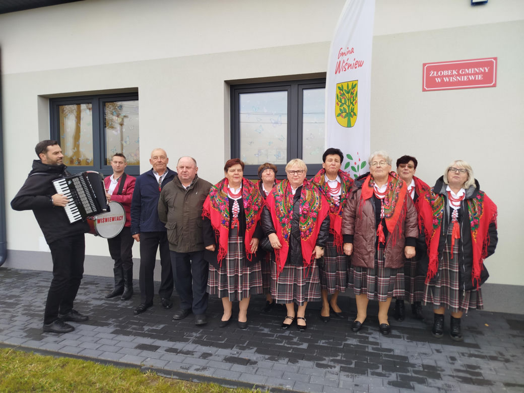 Otwarcie pierwszego publicznego Żłobka Gminnego w Wiśniewie. Z placówki korzysta ok. 30 dzieci