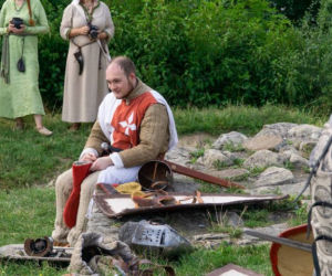 Tarnów: Bitwa o zamek na górze św. Marcina. W ruch poszły miecze i łuki