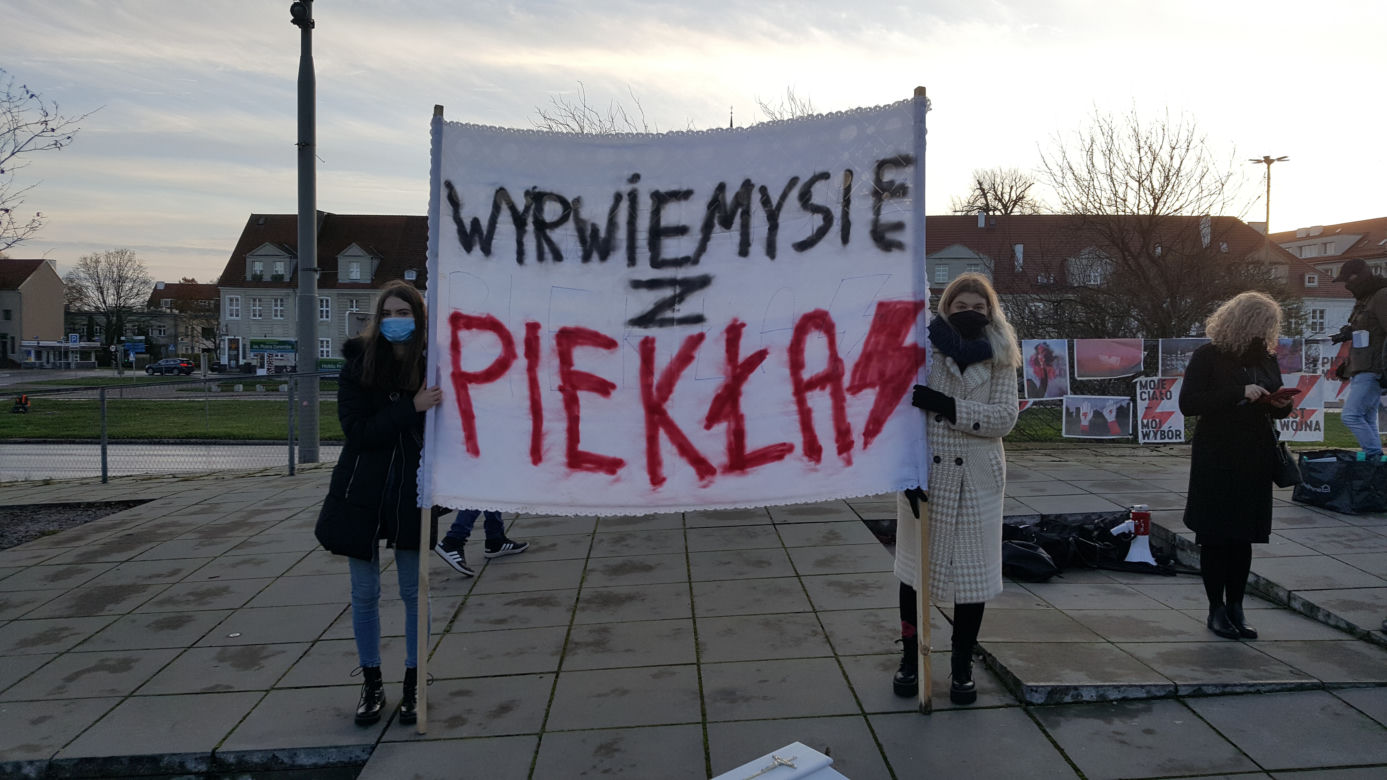 Strajk miesiąc Szczecin