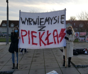 Strajk miesiąc Szczecin