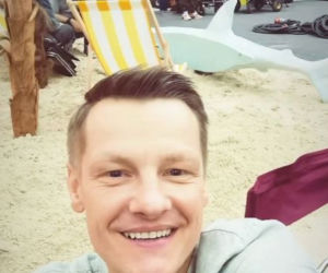M jak miłość: Marcin Mroczek na planie filmu Detektyw Bruno