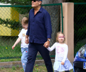 Donald Tusk poszedł na słodkości z rodziną