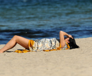 Kayah zadała szyku na plaży