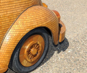 Drewniany Volkswagen Garbus