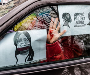 Strajk kobiet w Trójmieście. Awantura w centrum Gdańska