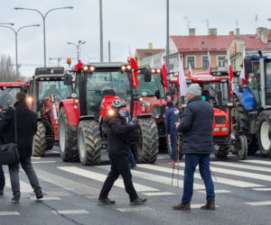 Protest rolników w Lublinie [GALERIA]