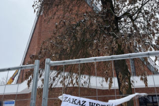 Pożar kościoła na Dziesiątej. Znika charakterystyczna wieża przy ul. Kunickiego