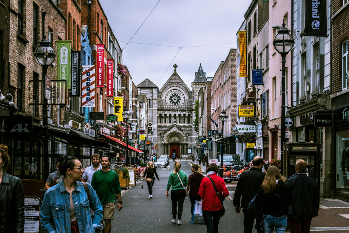 Spacerem po Dublinie