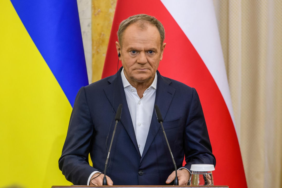 Donald Tusk we Lwowie