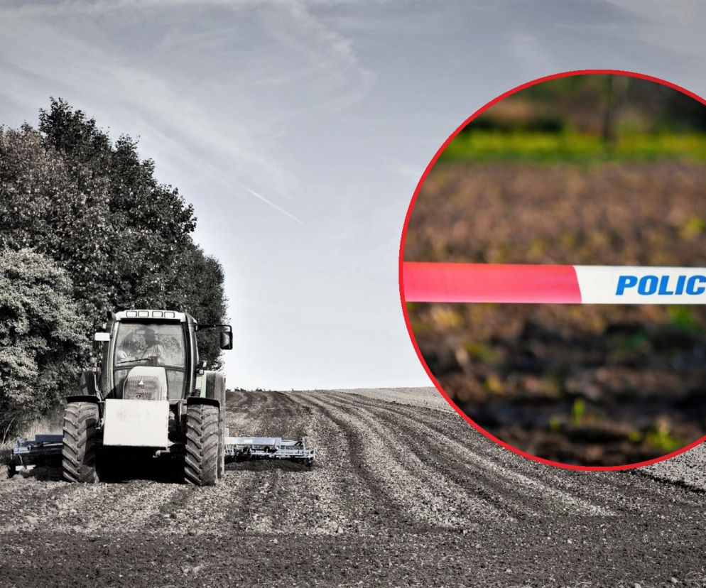 Polska Cerekiew. Tragedia na polu. Rodzina znalazła go zmielonego przez maszynę rolniczą