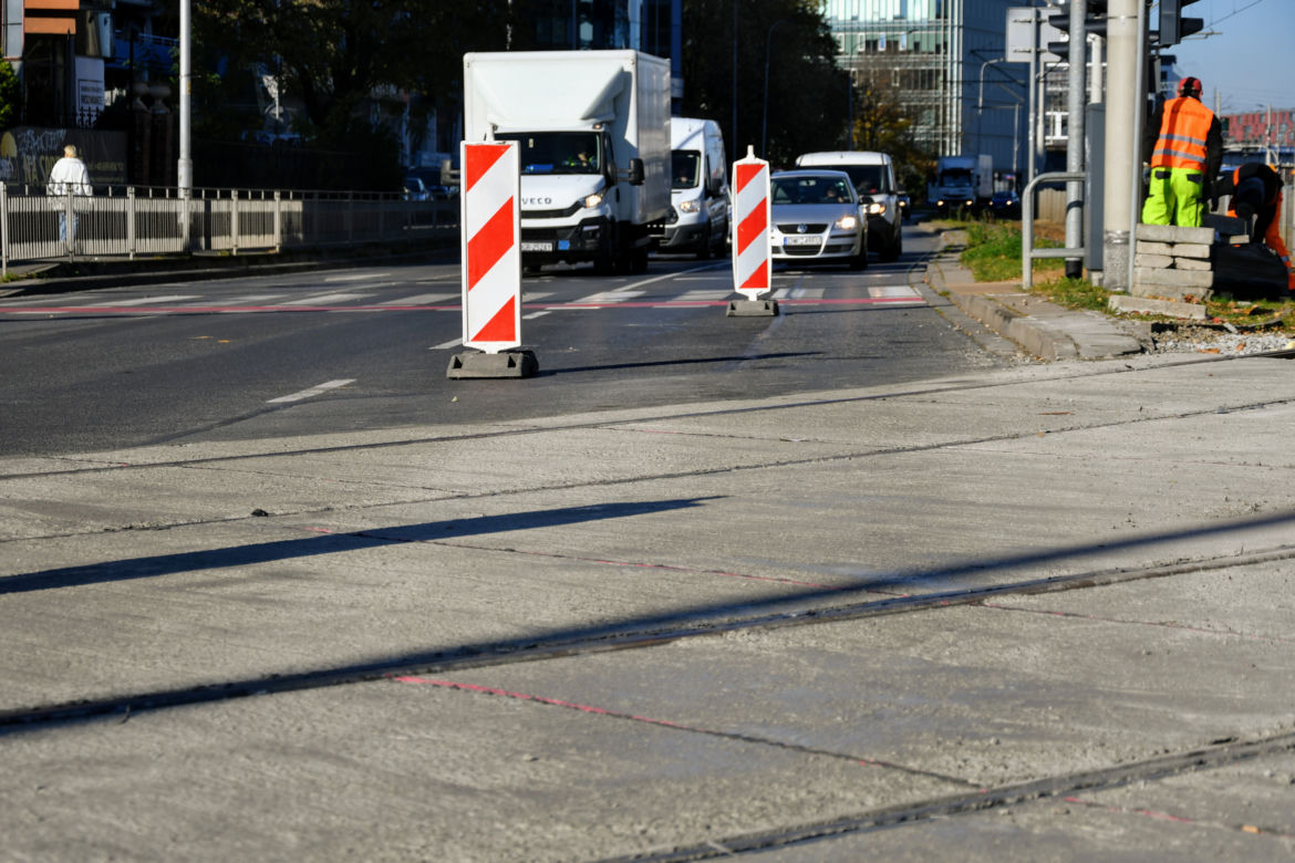 MPK Wrocław remontuje wrocławskie torowiska
