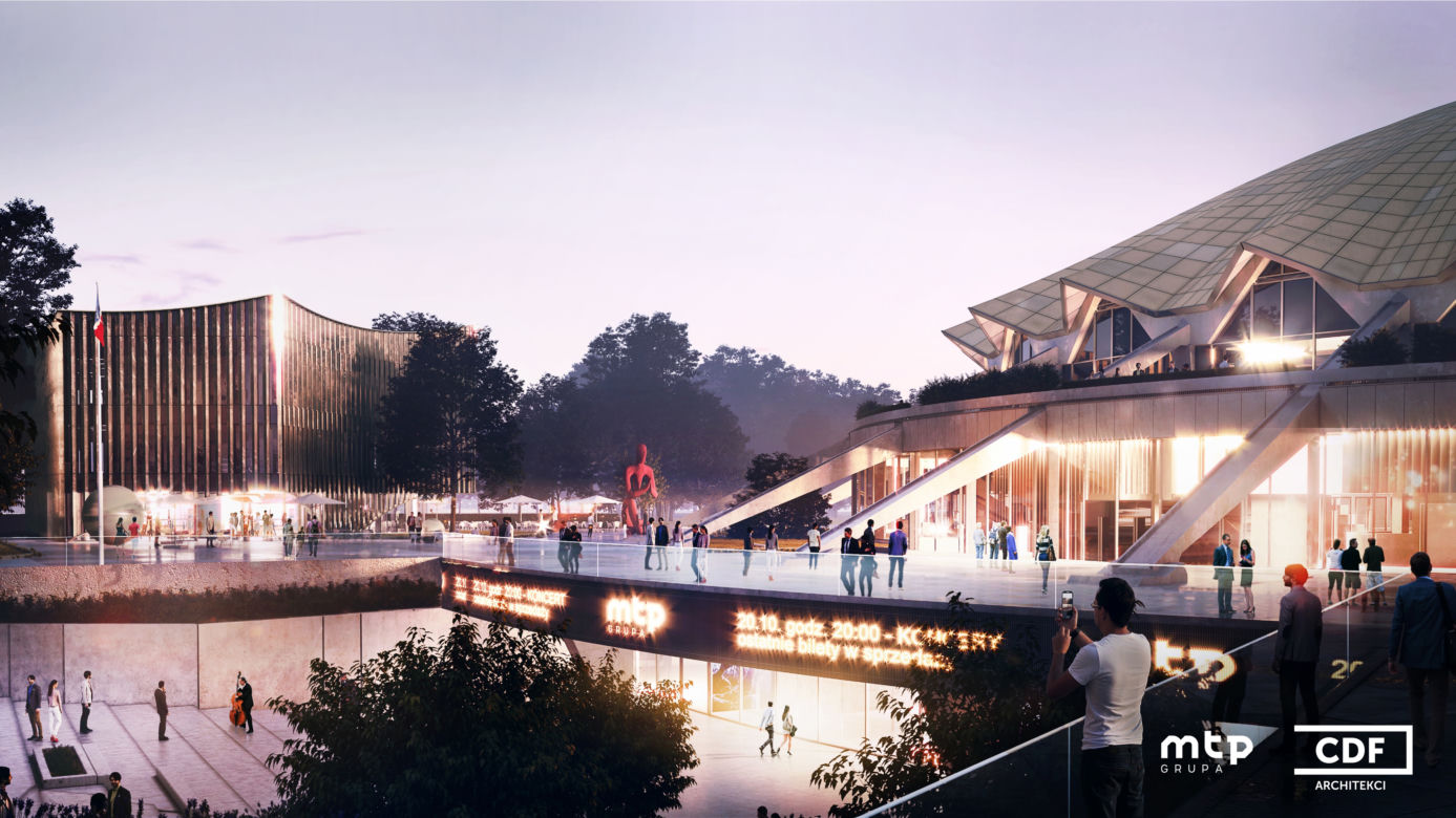 Arena po modernizacji - wizualizacja
