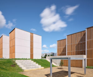 Drewniana mieszkaniówka w czeskim Zdarze