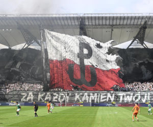 Legia Warszawa - Zagłębie Lubin: Zdjęcia kibiców