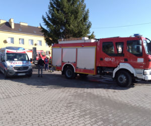 Wypadek na budowie w centrum Łobza. Pracownik został przysypany ziemią