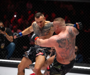 Denis Załęcki - Bartek Szachta na Fame MMA 30