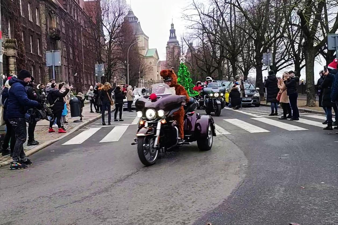 Motomikołaje w Szczecinie